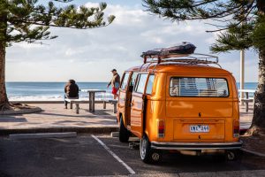 Living and traveling in a van
