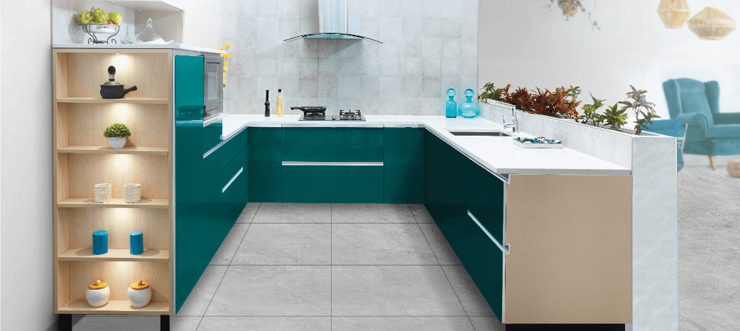 06 Ideas to Optimize and Enhance U-Shaped Modular Kitchen Design  
